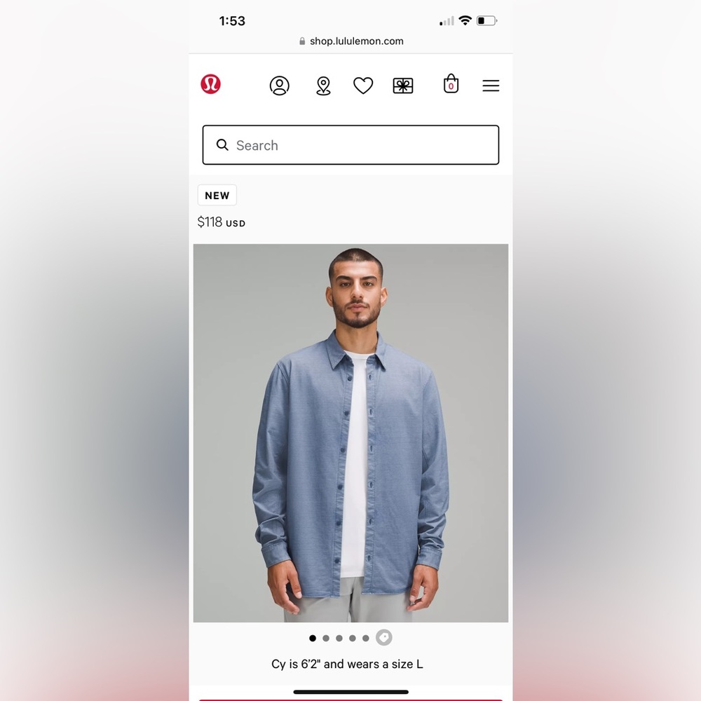 Lululemon Commission Shirt